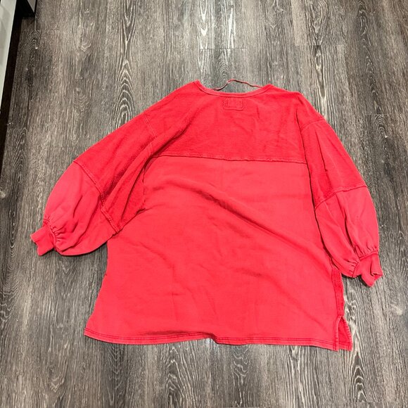 Free People "We The Free" Coastal Solid Crew Oversized Ribbed Dress - Picture 6 of 7